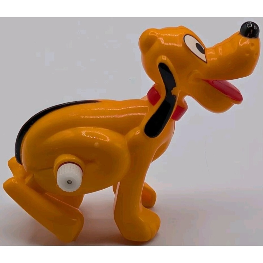 1970's Tomy Walt Disney Productions Pluto Wind Up Mini Toy